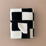 Checkered Cozy Blanket | Black